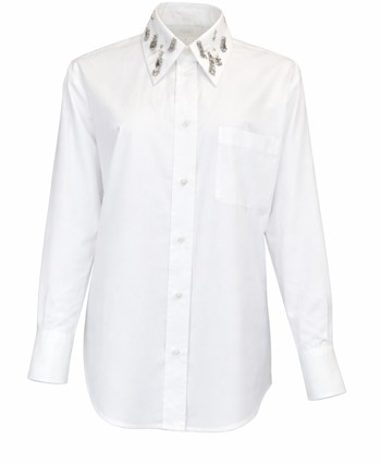 25FW 파비아나 필리피 셔츠 CAD225F416 L65521 White