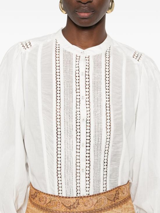 26SS 팜 리오 블라우스 347737 L0025 White - FARM RIO