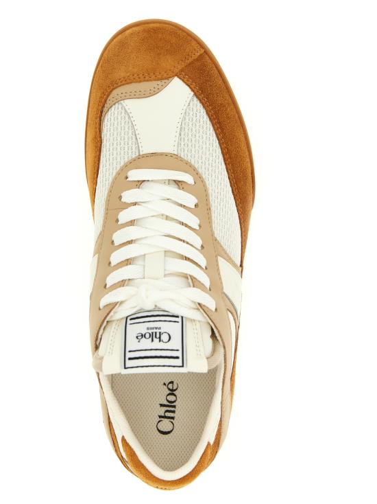 26FW 끌로에 스니커즈 CH25W07IVD25X Beige - CHLOE