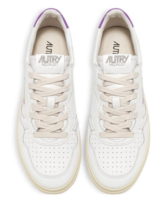 26SS 오트리 메달리스트 로우 스니커즈 AULW SG10GOAT WHITE - AUTRY