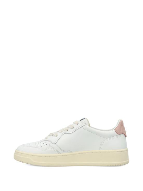  오트리 메달리스트 로우 레더 스니커즈 AULW LL16WHITE PINK - AUTRY
