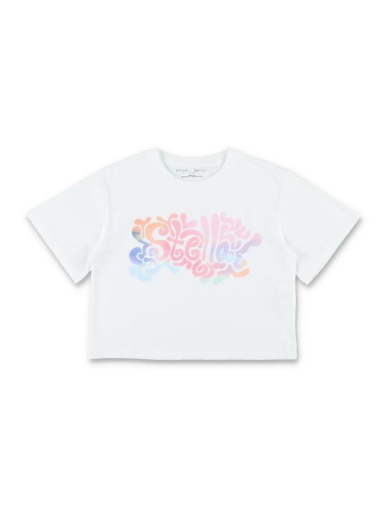 26SS [키즈] 스텔라 맥카트니 티셔츠 TY8A91Z0434 100 Bianco