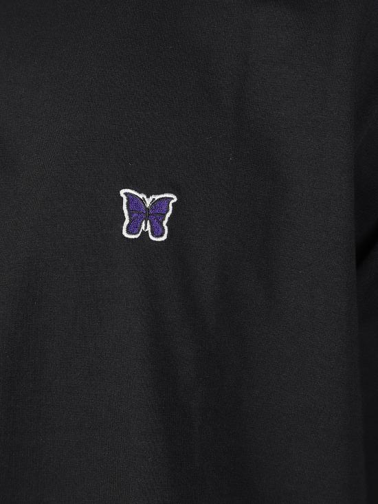 25FW 니들스 반팔 티셔츠 RW350 BLACK Black - NEEDLES