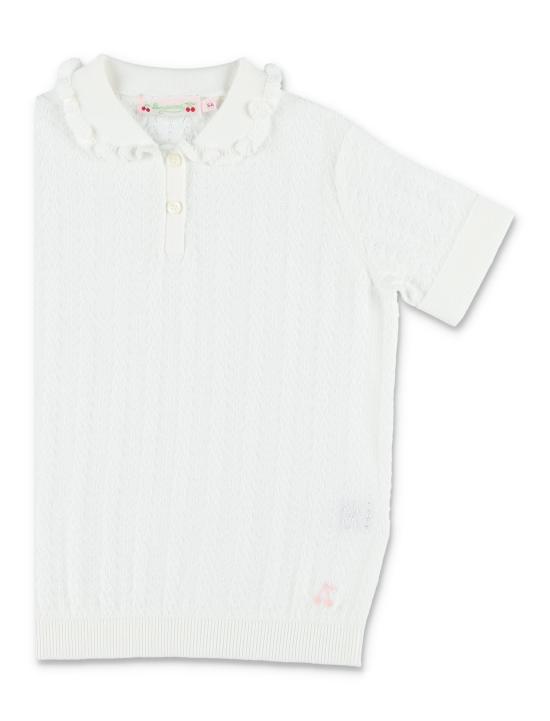 26SS [키즈] 봉쁘앙 폴로 셔츠 S06GJUK00002 003 Beige - BONPOINT