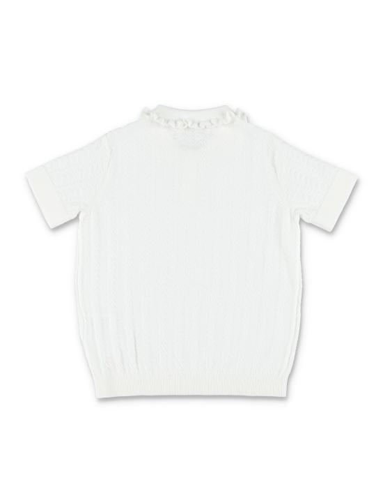 26SS [키즈] 봉쁘앙 폴로 셔츠 S06GJUK00002 003 Beige - BONPOINT