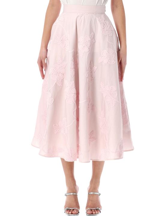 26SS 로테이트 미디 스커트 1151001809 ORCHID ICE