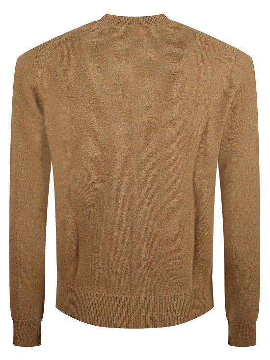 25FW 꼼데가르송 슬리브 스몰 하트 가디건 AXN091051 3CAMEL Camel - COMME DES GARCONS