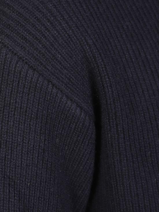 25FW 소프트 고트 집업 니트 SF24075 NAVY Blue - SOFT GOAT