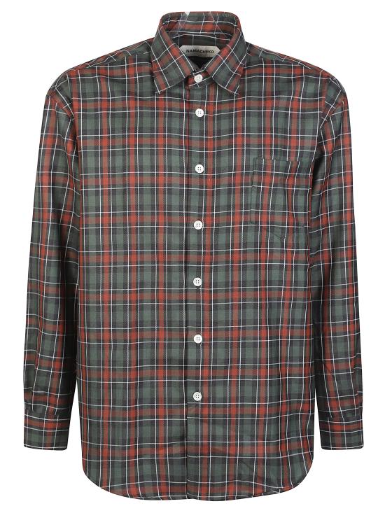 25FW 나마체코 긴팔 셔츠 401N25419081 CHIVECHECK MultiColour