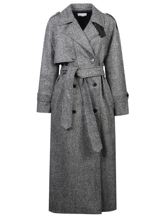 25FW 더 니나 스튜디오 코트 N9277 PARMA152GALLES Nero