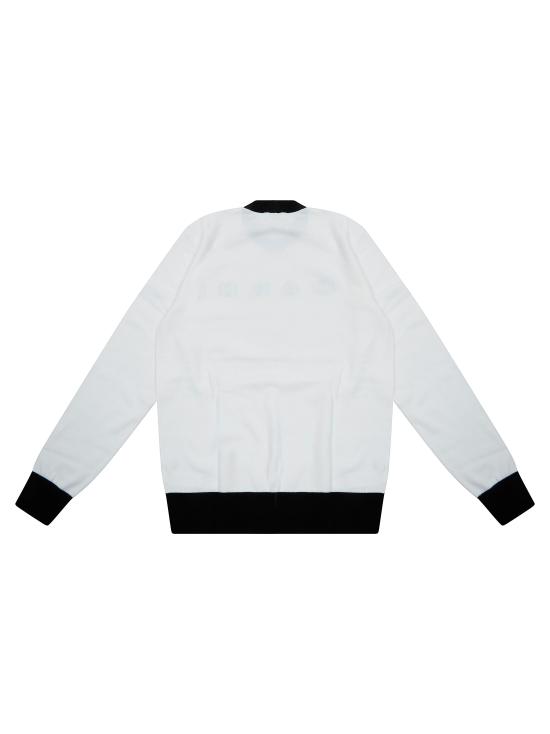 26SS [키즈] 마르니 가디건 M01815 M00X2 0M100 BIANCO NERO - MARNI