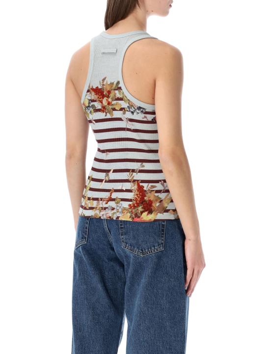 26SS 장 폴 고티에 민소매 티셔츠 TO428J041P 5690 LIGHT BLUE MULTI - JEAN PAUL GAULTIER