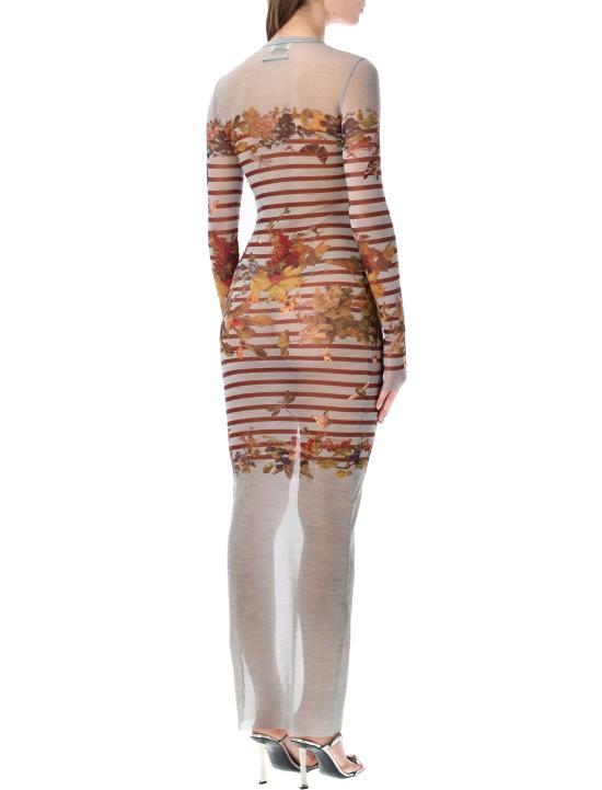 26SS 장 폴 고티에 미디 원피스 DR113M014P 5690 LIGHT BLUE MULTI - JEAN PAUL GAULTIER