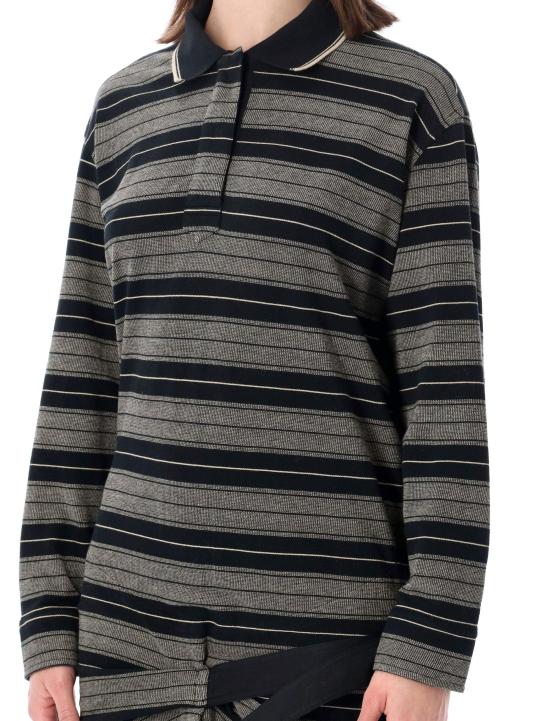 26SS 이자벨마랑에뚜왈 미디 원피스 RO1037FAD1K04E BKEC BLACK ECRU STRIPES - ISABEL MARANT ETOILE