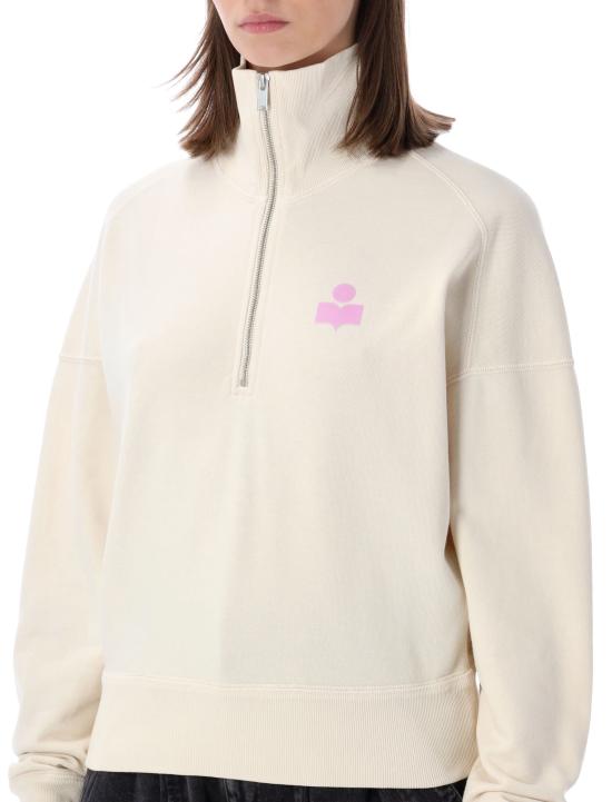 26SS 이자벨마랑에뚜왈 긴팔 티셔츠 SW0093FAD1M04E ECPK ECRU PINK - ISABEL MARANT ETOILE