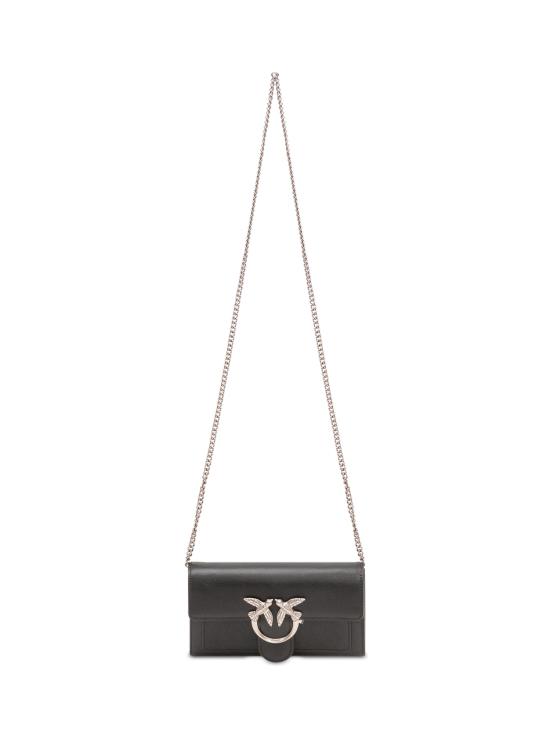 26SS 핑코 지갑 100062A0F1 Z99O NERO OLD SILVER - PINKO