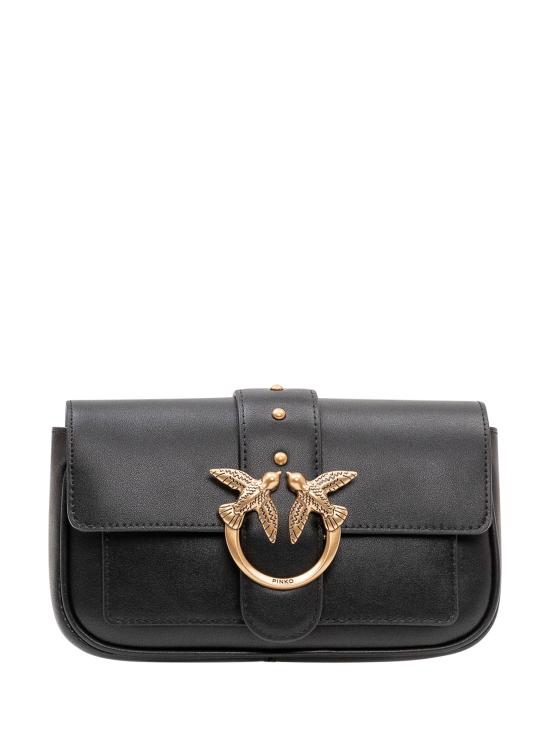 26SS 핑코 숄더백 100061A0F1 Z99Q BLACK