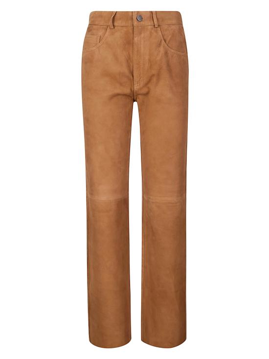 26SS 하이쿠레 스트레이트 팬츠 HEW03185PL005TP C0039 COGNAC