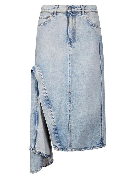 26SS 하이쿠레 미디 스커트 HEW08104DF144L0917 L0917 AUTHENTIC LAX