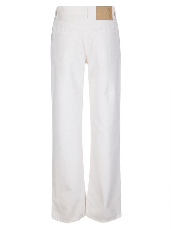 26SS 하이쿠레 스트레이트 팬츠 HEW03185GF172PX T0341 OFF WHITE - HAIKURE