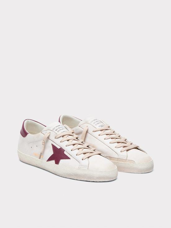 26SS 골든구스 슈퍼스타 스니커즈 GMF00101F008114 10350 WHITE RED - GOLDEN GOOSE
