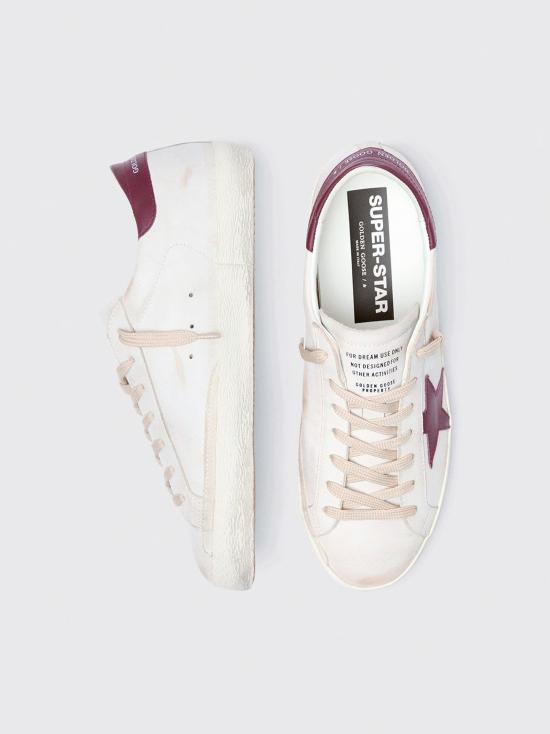 26SS 골든구스 슈퍼스타 스니커즈 GMF00101F008114 10350 WHITE RED - GOLDEN GOOSE