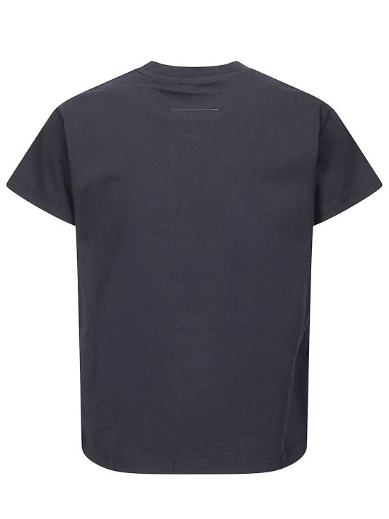 26SS MM6 메종마르지엘라 뉴메릭 코튼 저지 티셔츠 S52GC0327M20170 900 BLACK - MM6 MAISON MARGIELA