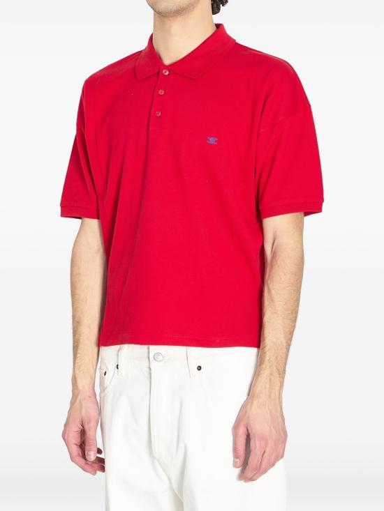26SS 셀린느 폴로 티셔츠 RX0EV2L55 GJL8 Red - CELINE