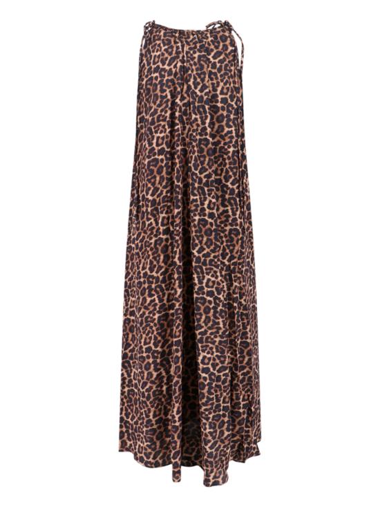 26SS 애니빙 미디 원피스 A 02 12070 MTL59 LEOPARD Brown - ANINE BING