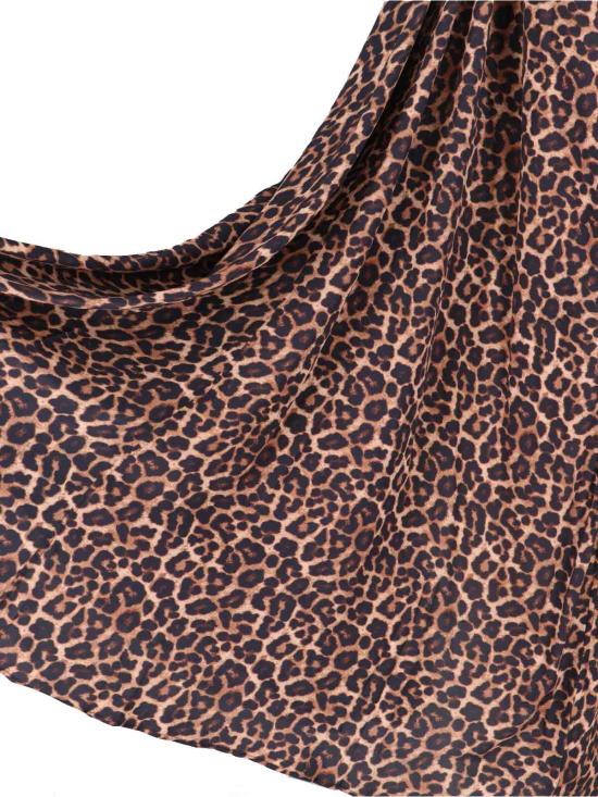 26SS 애니빙 미디 원피스 A 02 12070 MTL59 LEOPARD Brown - ANINE BING