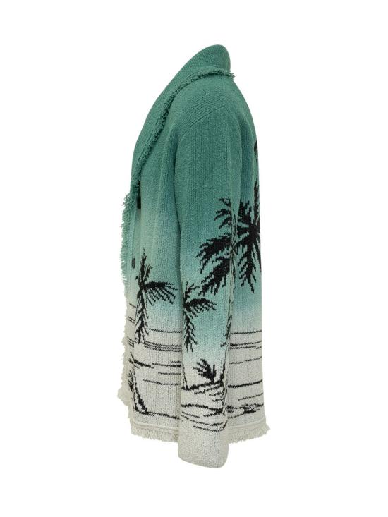 26SS 알라누이 가디건 LMHB039R26KNI004 OF57 GREEN - ALANUI