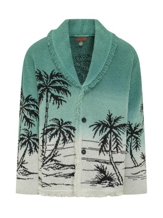 26SS 알라누이 가디건 LMHB039R26KNI004 OF57 GREEN