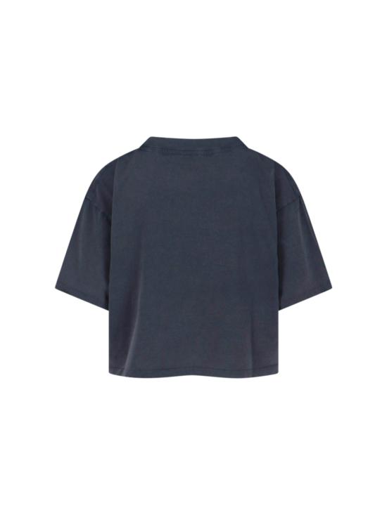 26SS 애니빙 반팔 티셔츠 A 08 11739 WBL1 WASHED BLACK Grey - ANINE BING