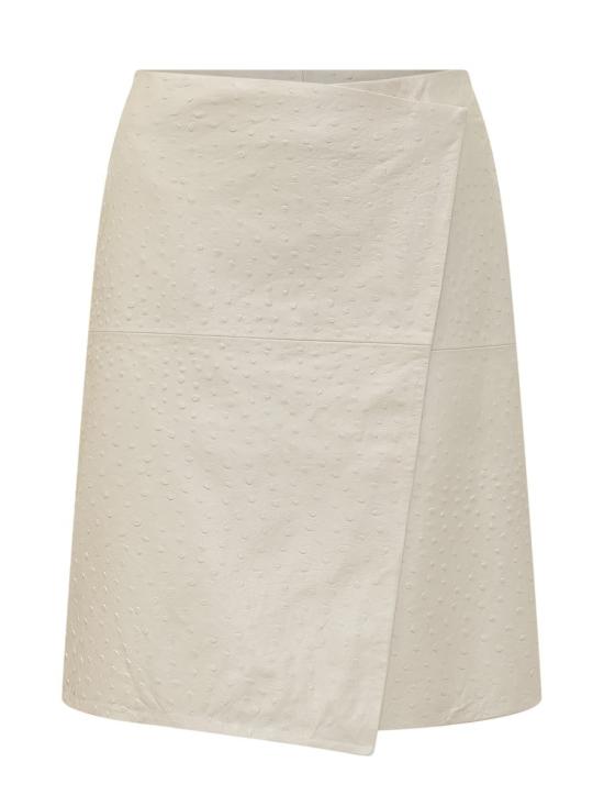 26SS 루루 드 세종 미디 스커트 GORA IVORY WHITE