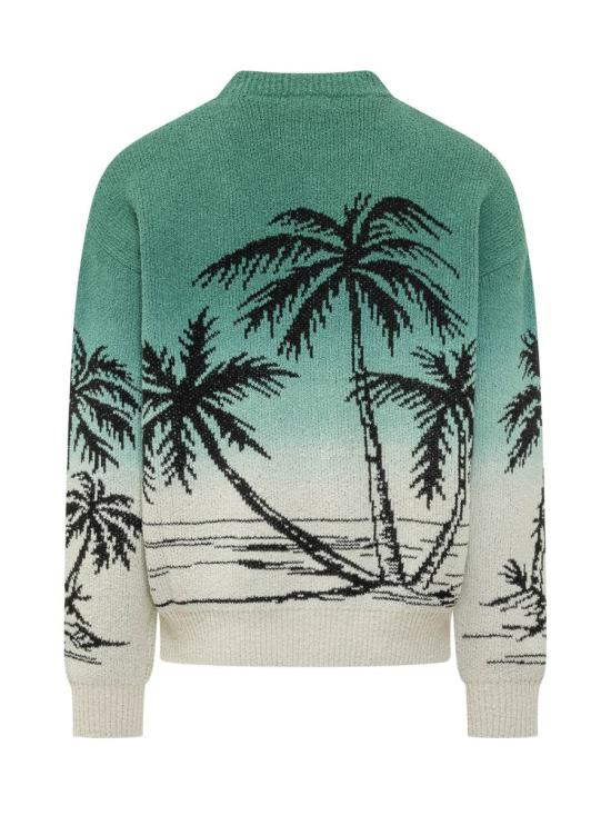 26SS 알라누이 스웨터 LMHE033R26KNI004 OF57 GREEN - ALANUI