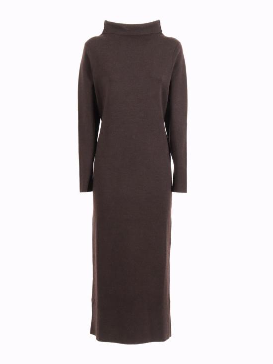25FW 파로쉬 롱 원피스 LOOK25 D550910 86 243395 BROWN