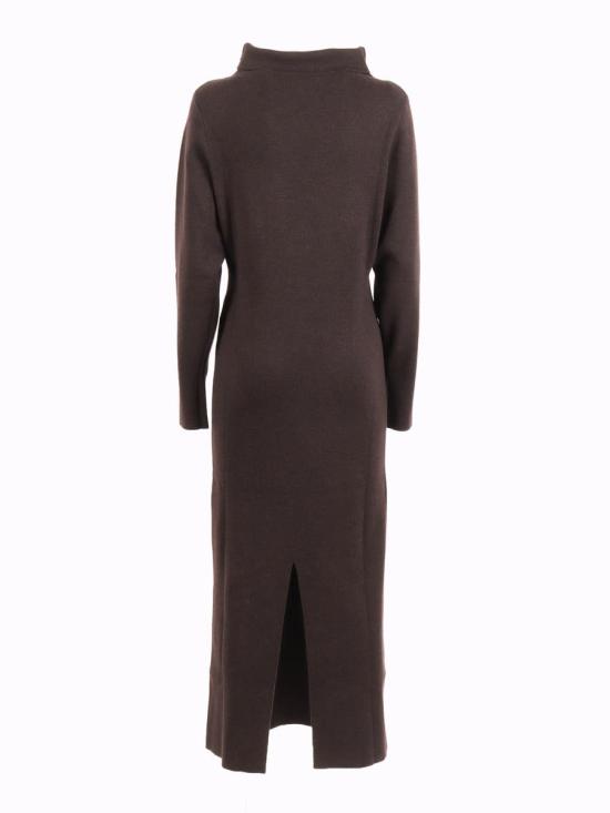 25FW 파로쉬 롱 원피스 LOOK25 D550910 86 243395 BROWN - PAROSH