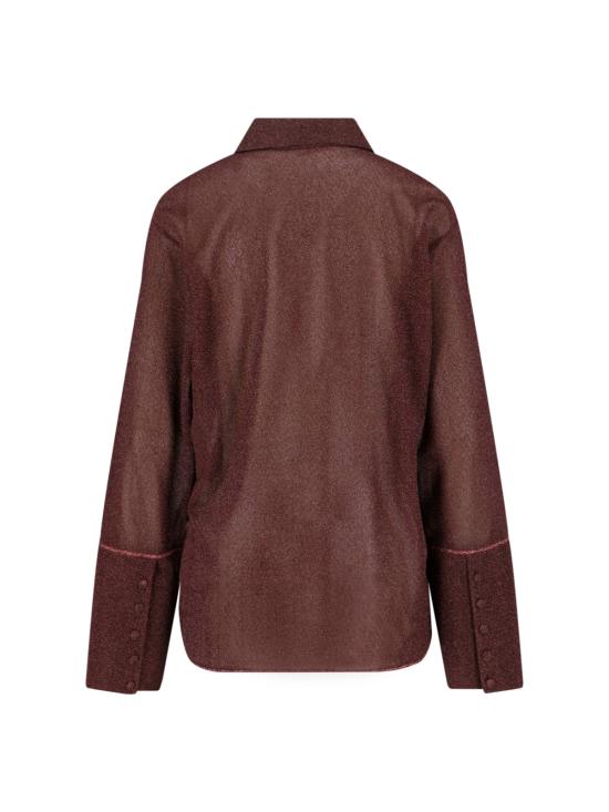 26SS 오세리 셔츠 LSF235 LUREX CHOCOLATE Brown - OSÉREE