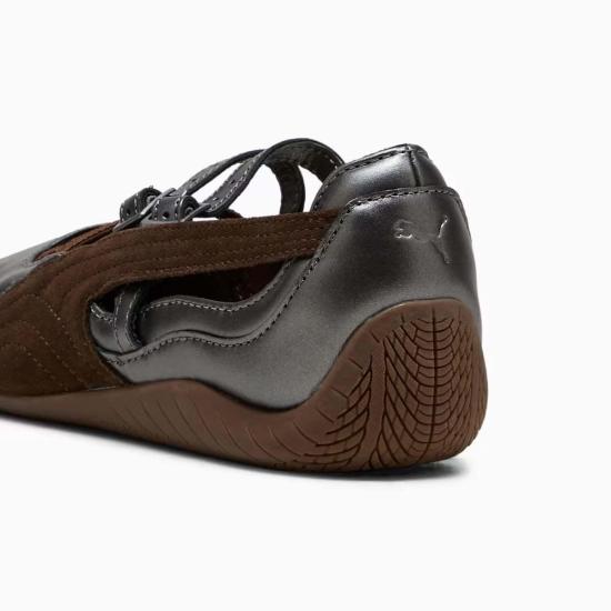  푸마 플랫 슈즈 스피드캣 발레 럭스 슈즈 초콜릿 검 - PUMA