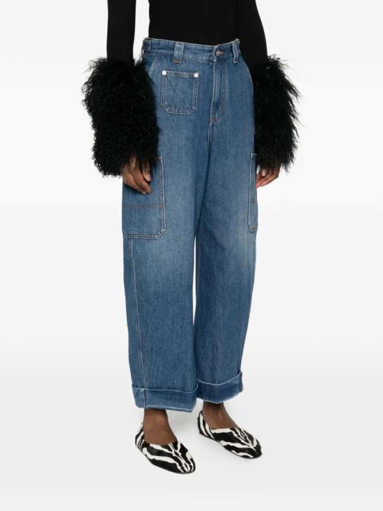 26SS 지방시 데님 팬츠 BW519F517B420 420 MEDIUM BLUE - GIVENCHY