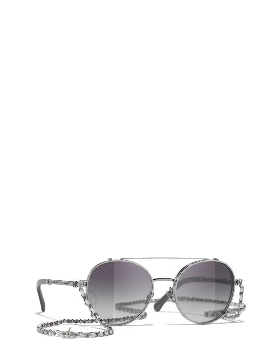 26FW 샤넬 선글라스 CH4291 C343SB RUTHENIUM - CHANEL