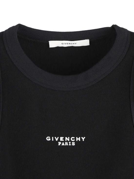 26SS 지방시 민소매 티셔츠 BW70FNP7BR001 001 BLACK - GIVENCHY