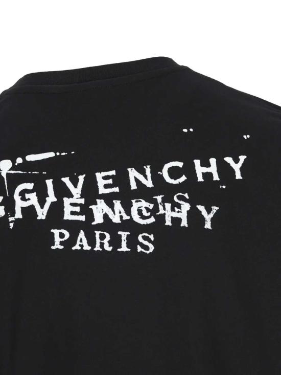 26SS 지방시 반팔 티셔츠 BW70FJP7A7001 001 BLACK - GIVENCHY