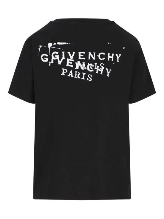 26SS 지방시 반팔 티셔츠 BW70FJP7A7001 001 BLACK - GIVENCHY