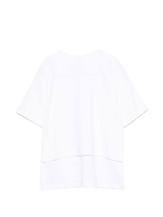 26SS 알라이아 반팔 티셔츠 AA9I0019J095C 000 White