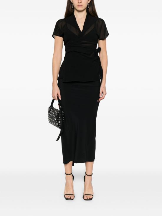 26SS 릭 오웬스 민소매 티셔츠 RP01F6233 G09 Black - RICK OWENS