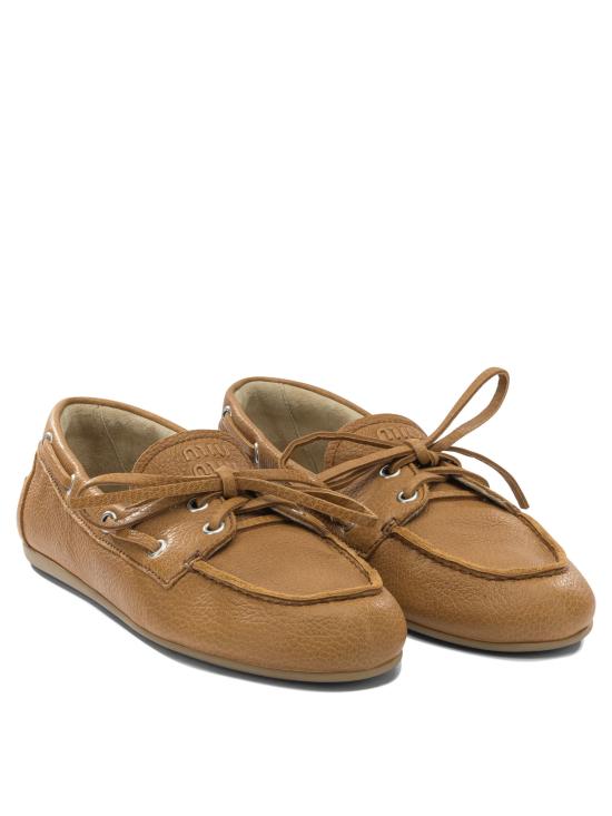 26SS 미우미우 로퍼 5D123E8DIF0287 F 005 Brown - MIU MIU