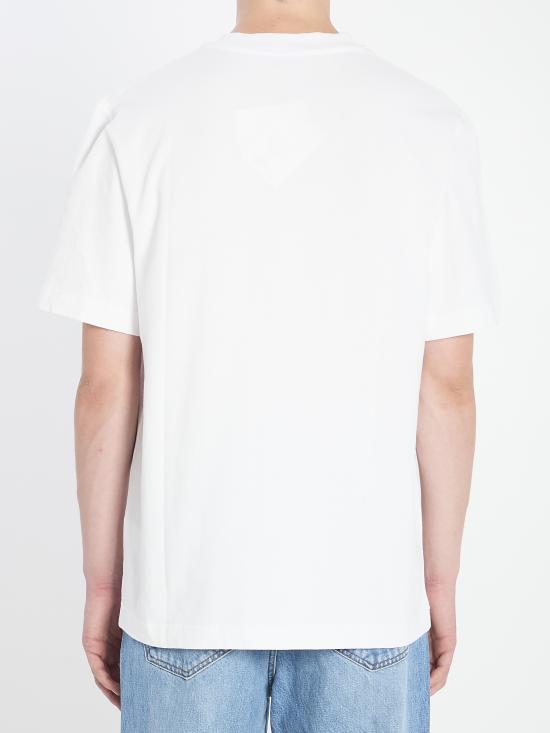 26SS 자크뮈스 그로그랭 로고 티셔츠 TSM00133A WHITE - JACQUEMUS