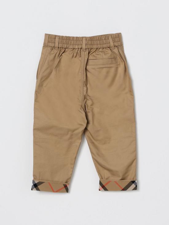 26SS [키즈] 버버리 스트레이트 팬츠 8121240 B9719 Sand - BURBERRY