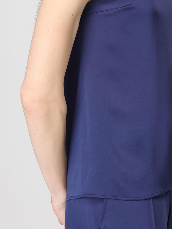 26SS 스텔라 맥카트니 민소매 티셔츠 6T00173FU302 4000 Navy - STELLA MCCARTNEY